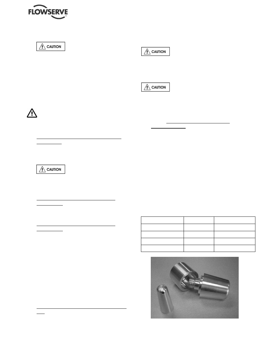 Flowserve ESP3 User Manual | Page 42 / 64