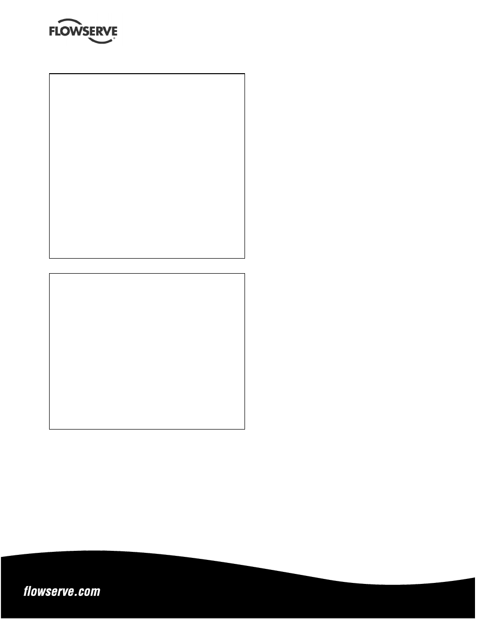 Flowserve ESP3 User Manual | Page 64 / 64