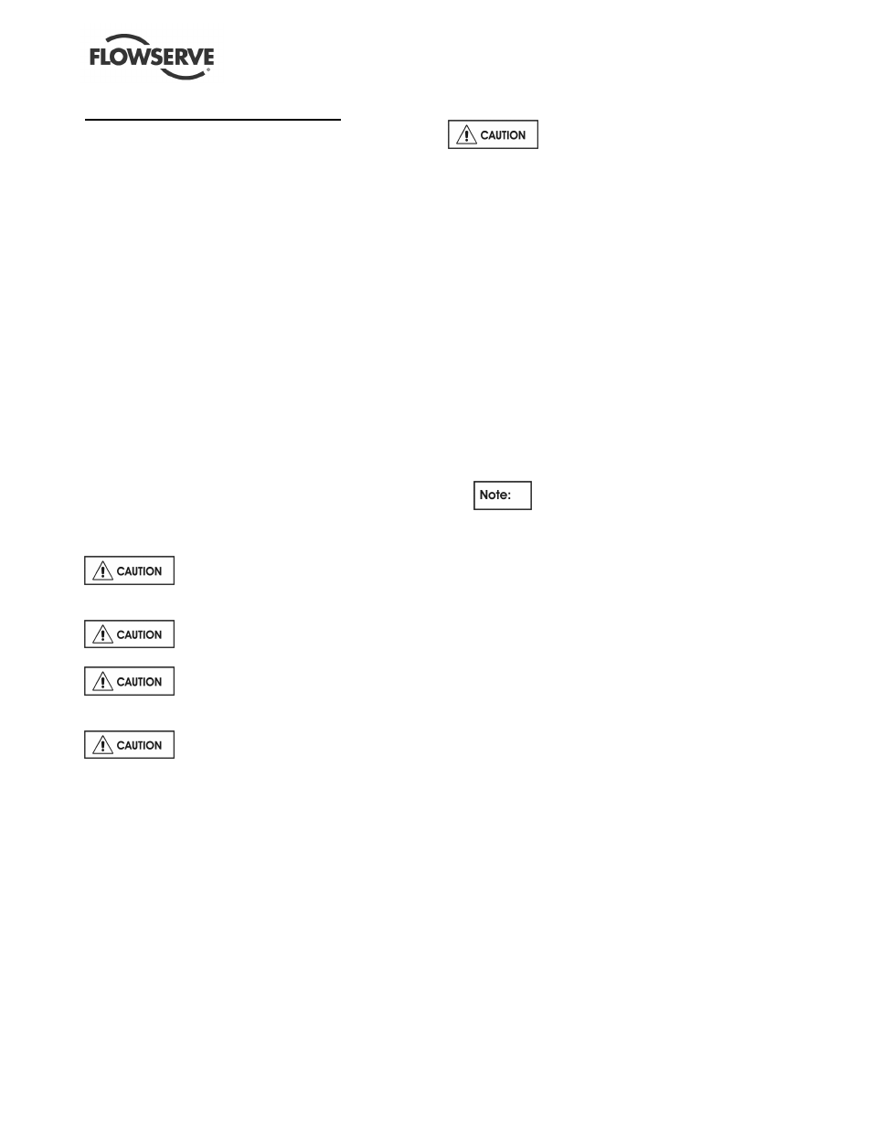 Flowserve ESP3 User Manual | Page 9 / 64