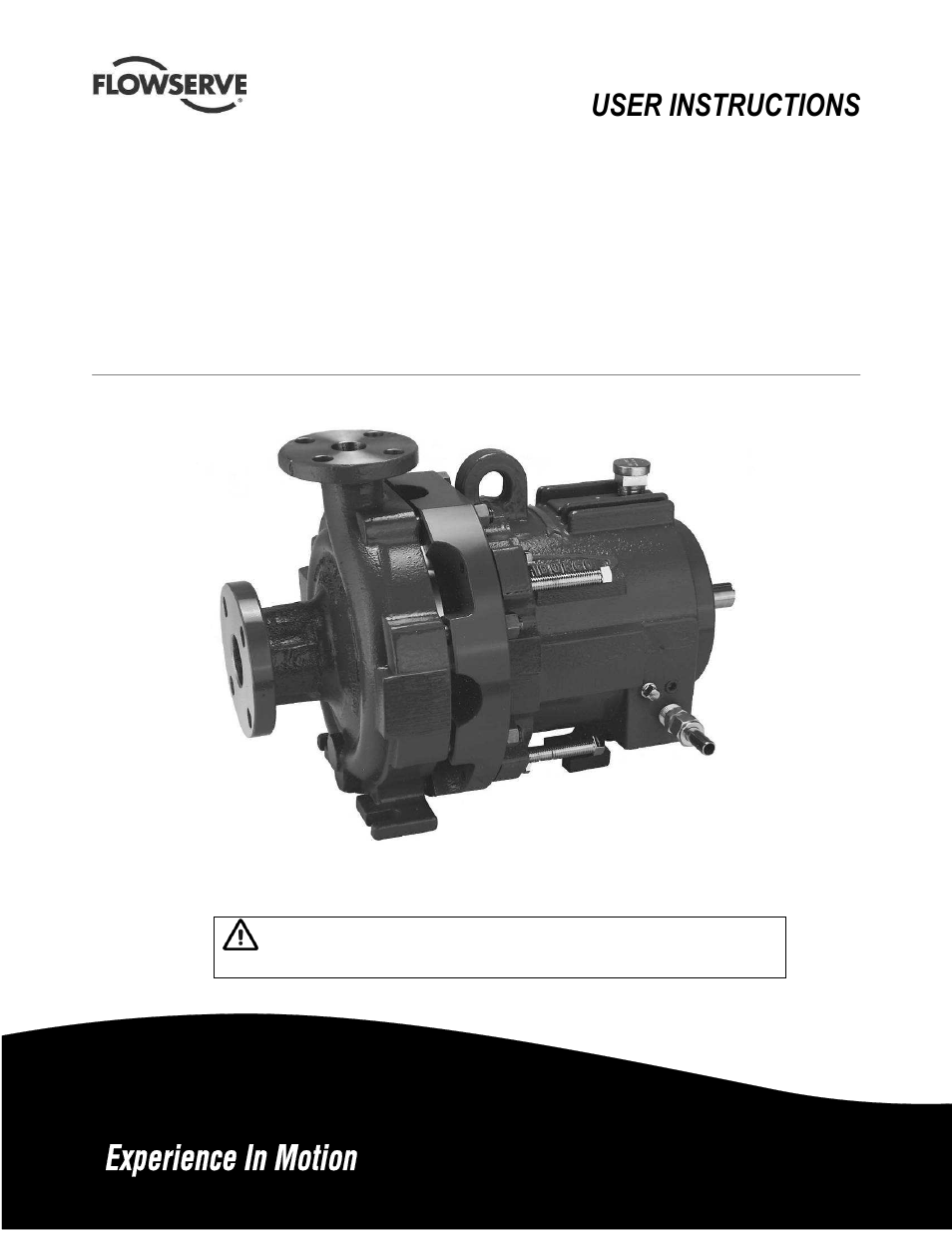 Flowserve Guardian Sealless Metallic User Manual | 68 pages
