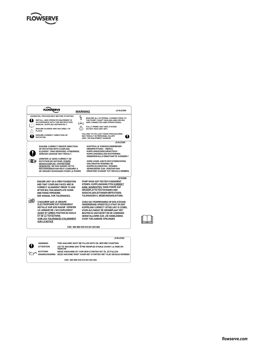 Flowserve Guardian Sealless Metallic User Manual | Page 8 / 68