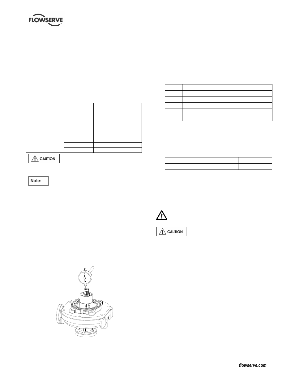 6 fastener torques, 7 setting impeller clearance, 8 disassembly | Flowserve CPXS User Manual | Page 26 / 48