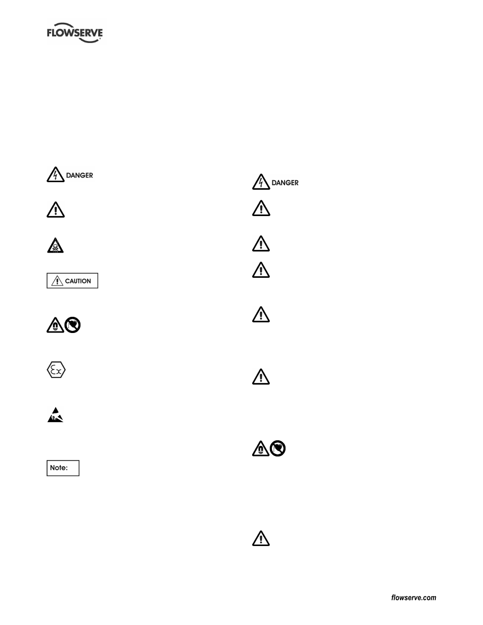 Flowserve CPXS User Manual | Page 5 / 48