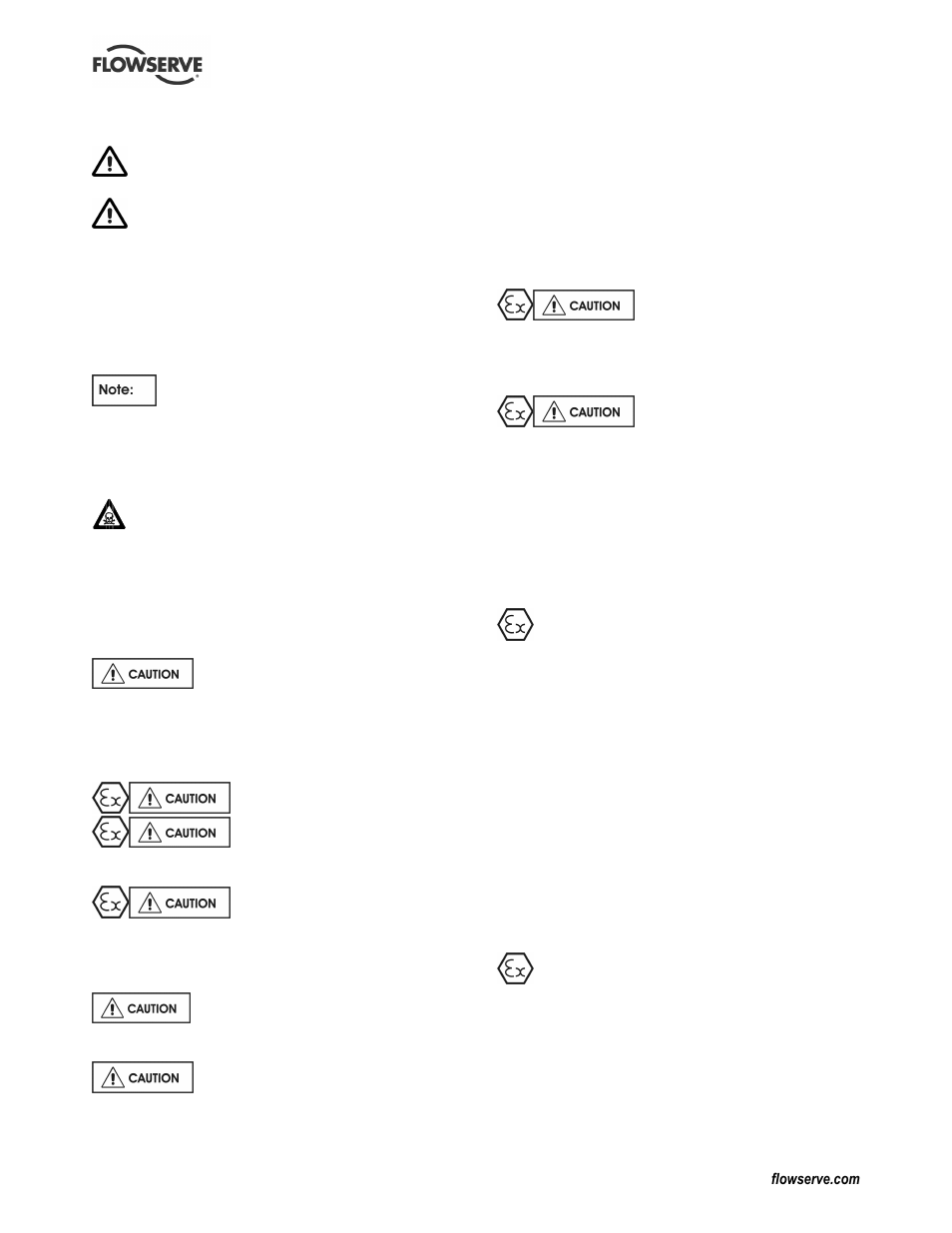 Flowserve CPXS User Manual | Page 6 / 48