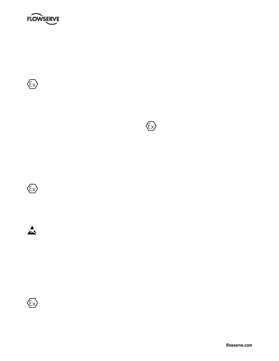 Flowserve CPXS User Manual | Page 8 / 48