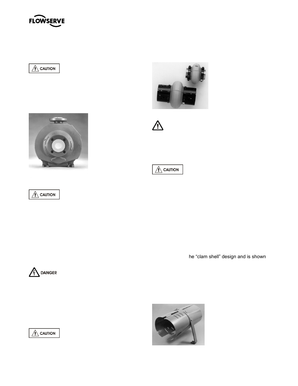 3 direction of rotation, 4 guarding | Flowserve M-series PolyChem User Manual | Page 28 / 60