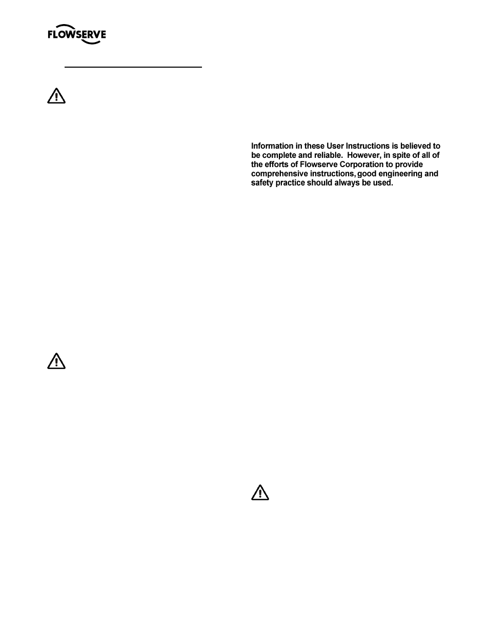 Flowserve M-series PolyChem User Manual | Page 4 / 60