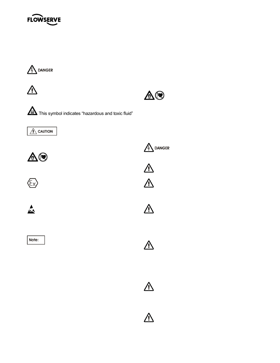 Flowserve M-series PolyChem User Manual | Page 5 / 60