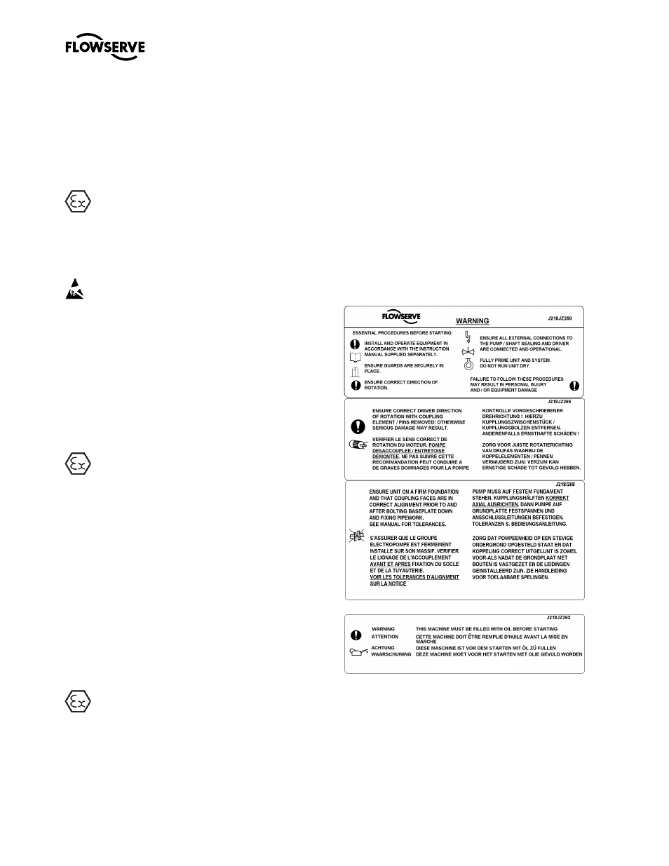 Flowserve M-series PolyChem User Manual | Page 8 / 60