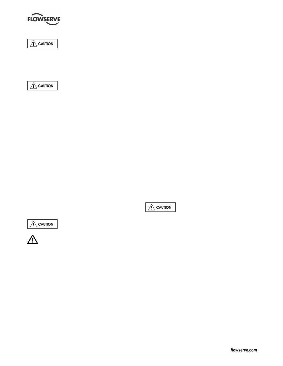 Flowserve CPXM User Manual | Page 13 / 32