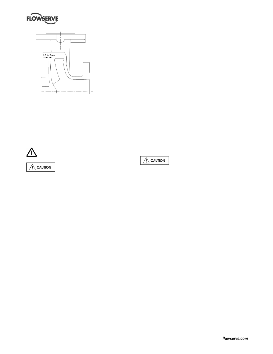 Flowserve CPXM User Manual | Page 20 / 32