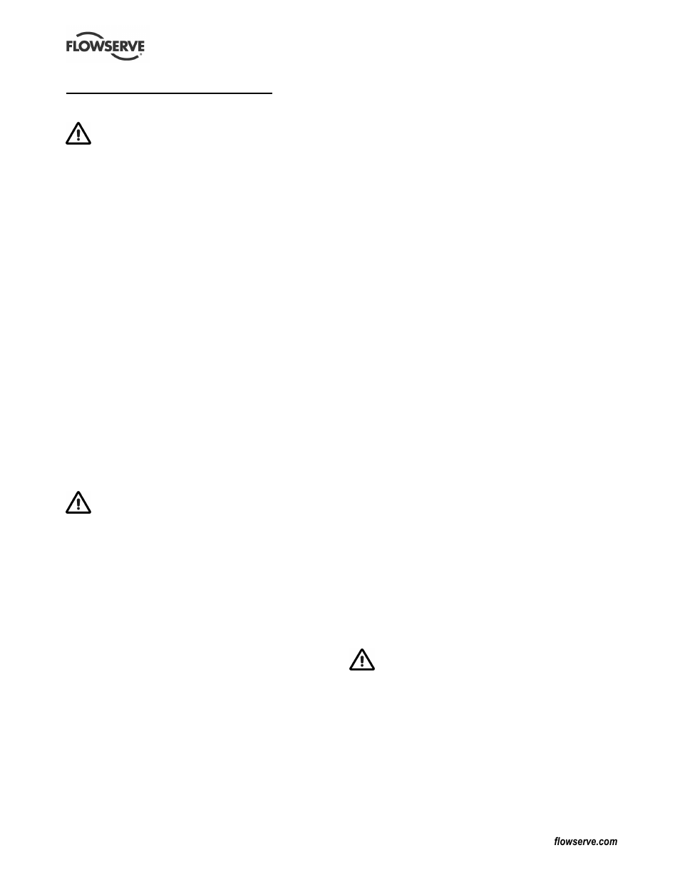 Flowserve CPXM User Manual | Page 4 / 32