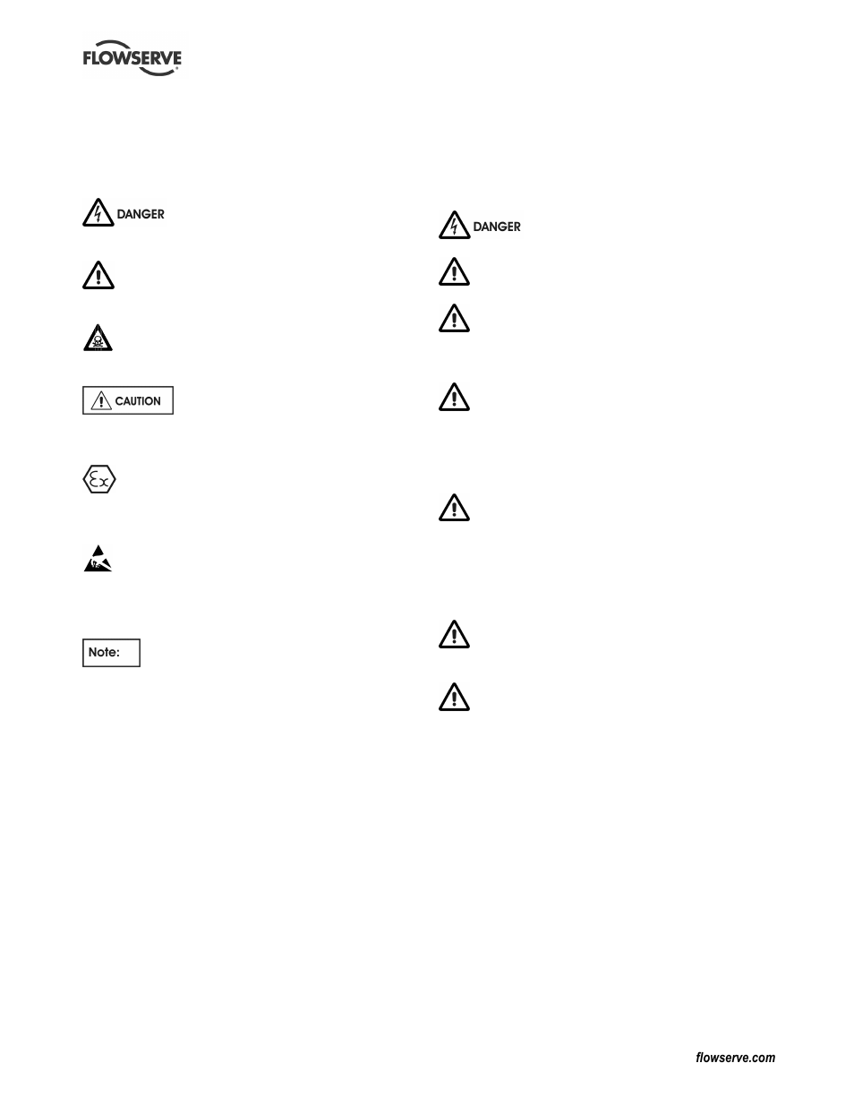 Flowserve CPXM User Manual | Page 5 / 32