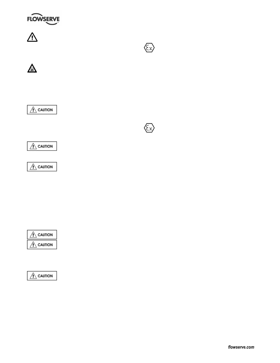 Flowserve CPXM User Manual | Page 6 / 32