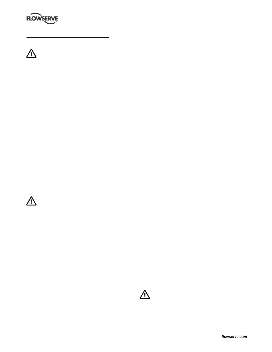 Flowserve CPXPM User Manual | Page 4 / 28