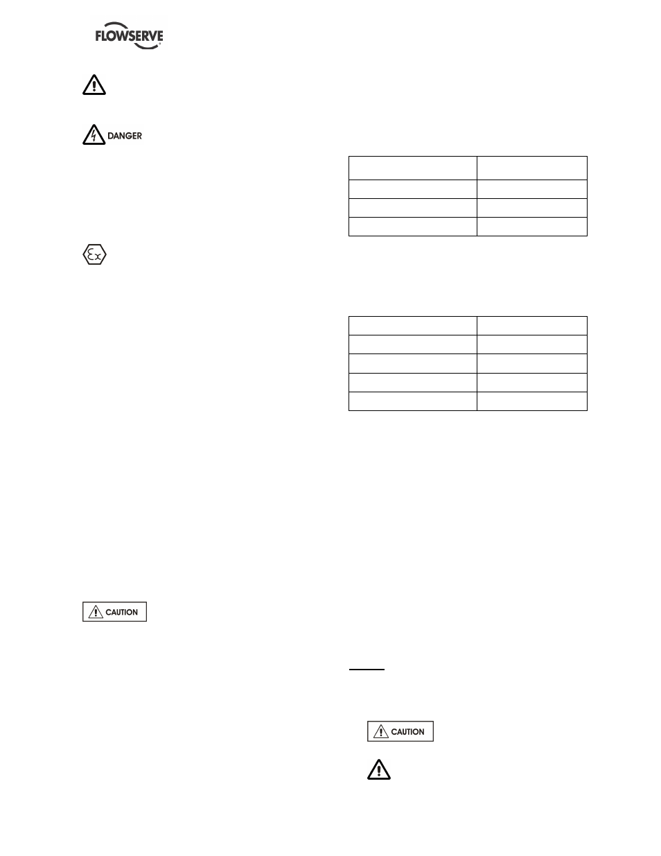 6 stopping and shutdown | Flowserve VF User Manual | Page 21 / 32