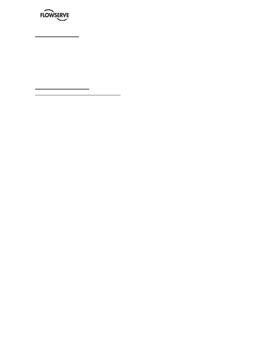 Flowserve VF User Manual | Page 31 / 32