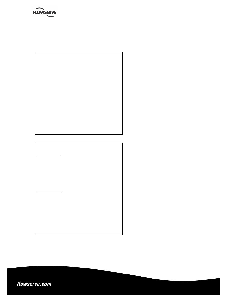 Flowserve VF User Manual | Page 32 / 32
