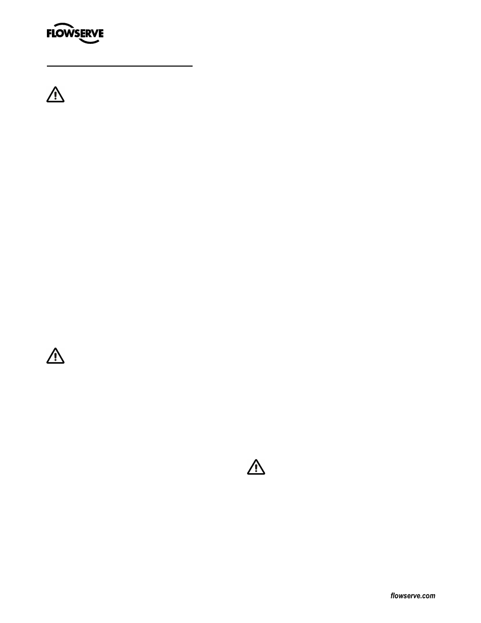 Flowserve LN User Manual | Page 4 / 32