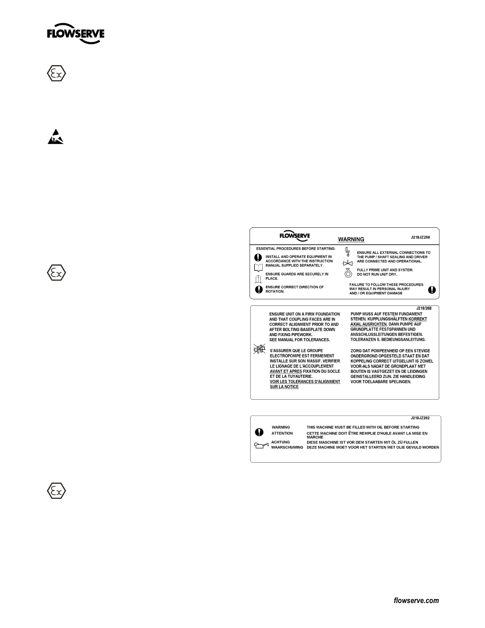 Flowserve LN User Manual | Page 8 / 32