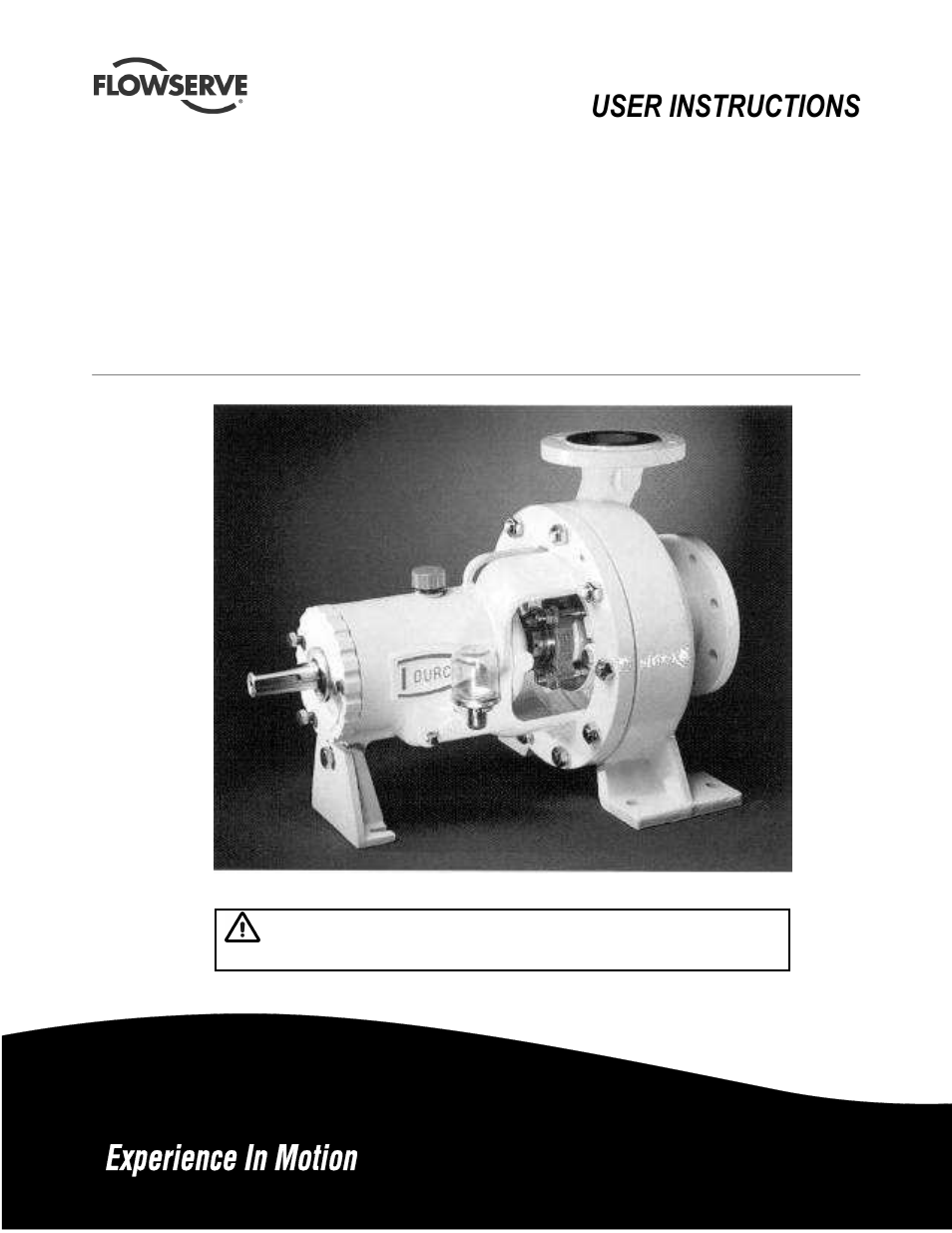 Flowserve Chemstar standard User Manual | 44 pages