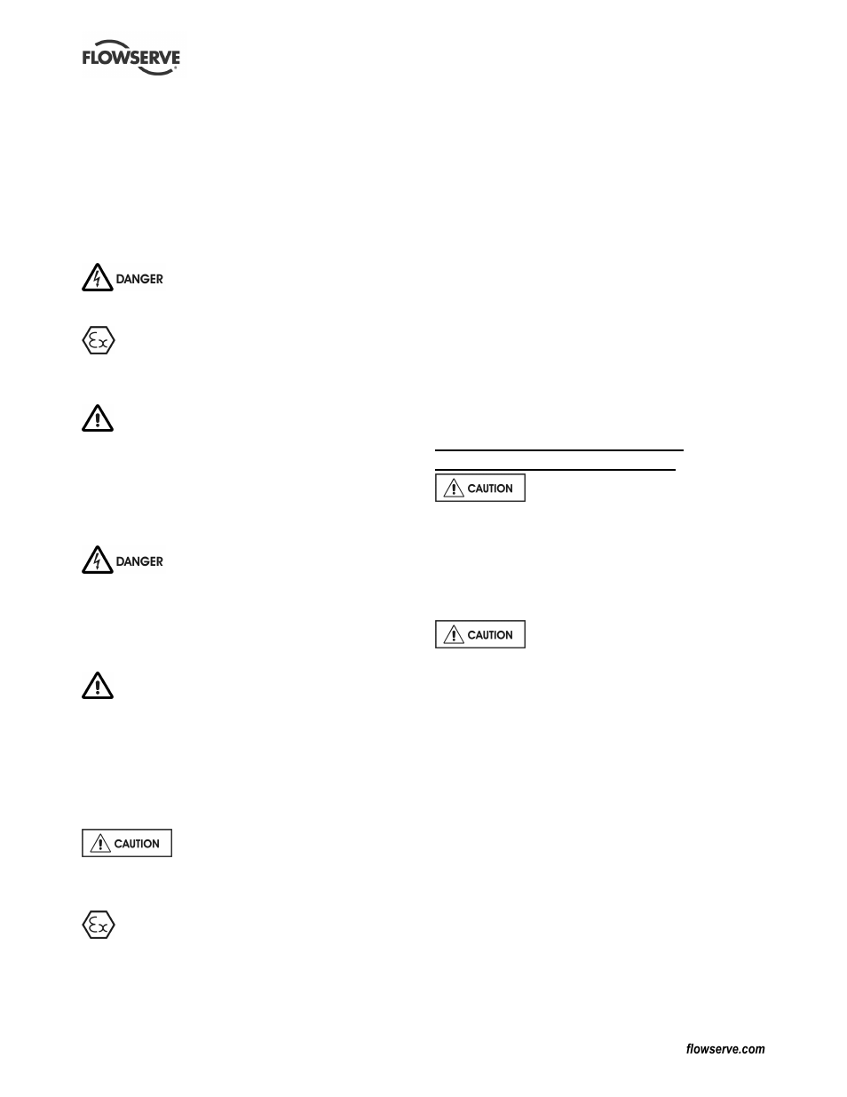 Flowserve Chemstar standard User Manual | Page 15 / 44