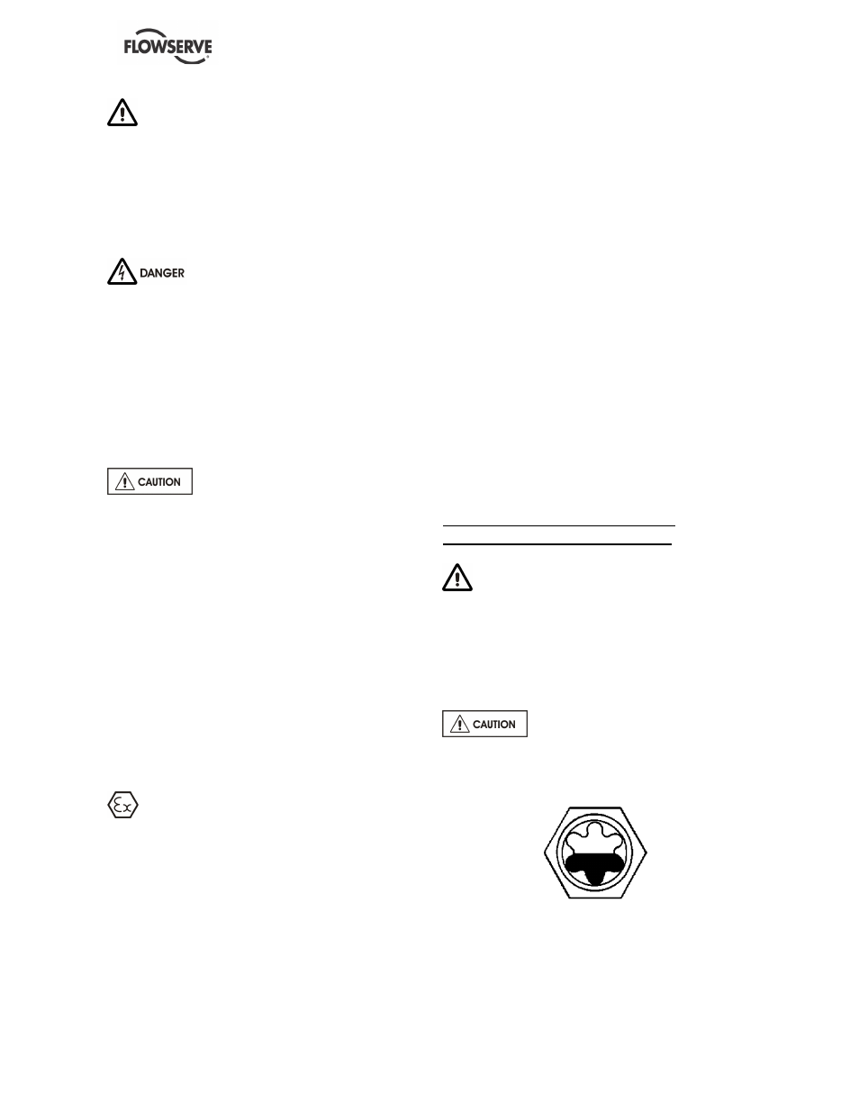 7 final shaft alignment check, 8 protection systems, 5 commissioning, start-up, operation and shutdown | 1 pre-commissioning procedure | Flowserve NM User Manual | Page 18 / 48