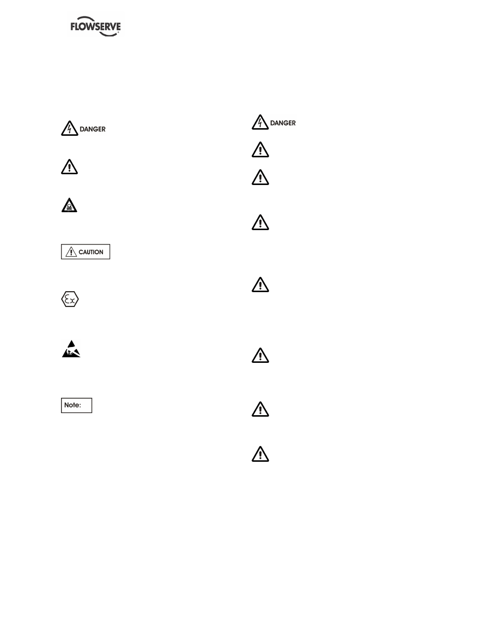 Flowserve NM User Manual | Page 5 / 48