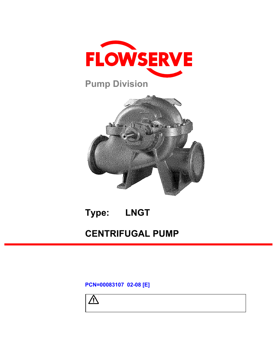 Flowserve LNGT User Manual | 48 pages