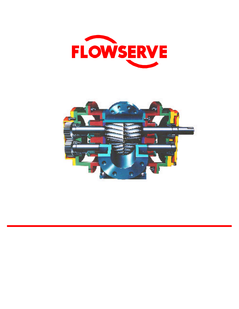 Flowserve Gearex Rotary Gear Pumps External and Internal Bearing User Manual | 50 pages