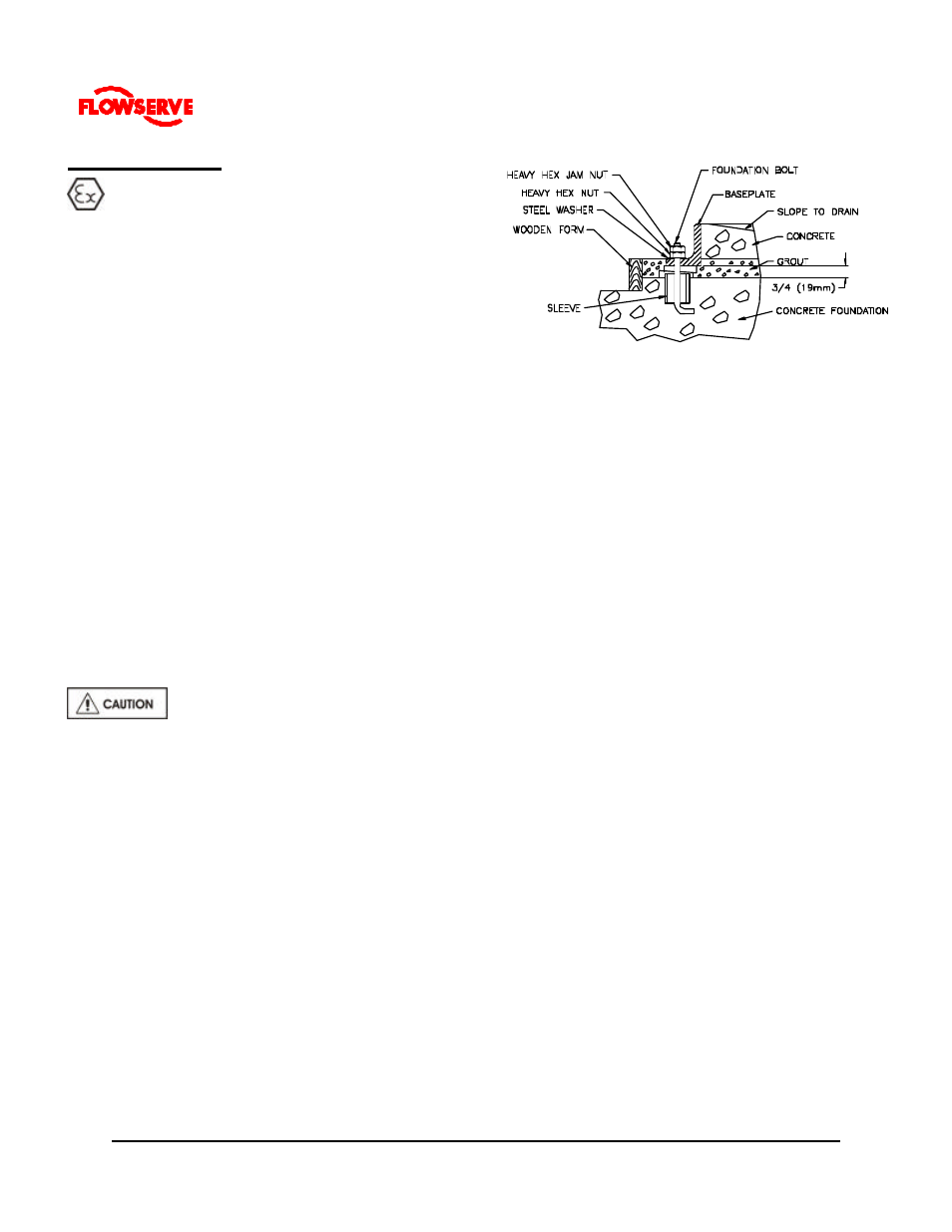 Flowserve Gearex Rotary Gear Pumps External and Internal Bearing User Manual | Page 23 / 50