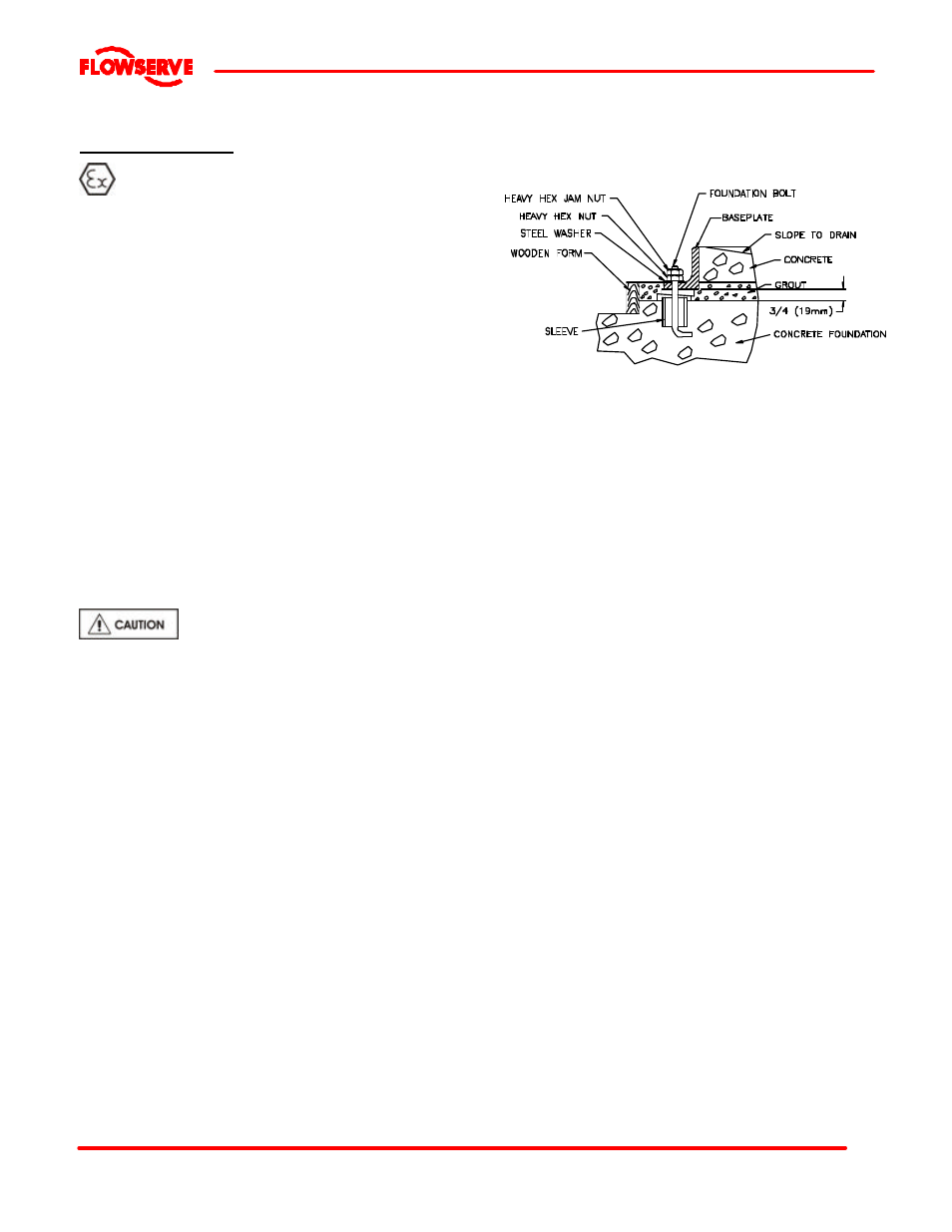 4 installation | Flowserve FRBH User Manual | Page 21 / 54