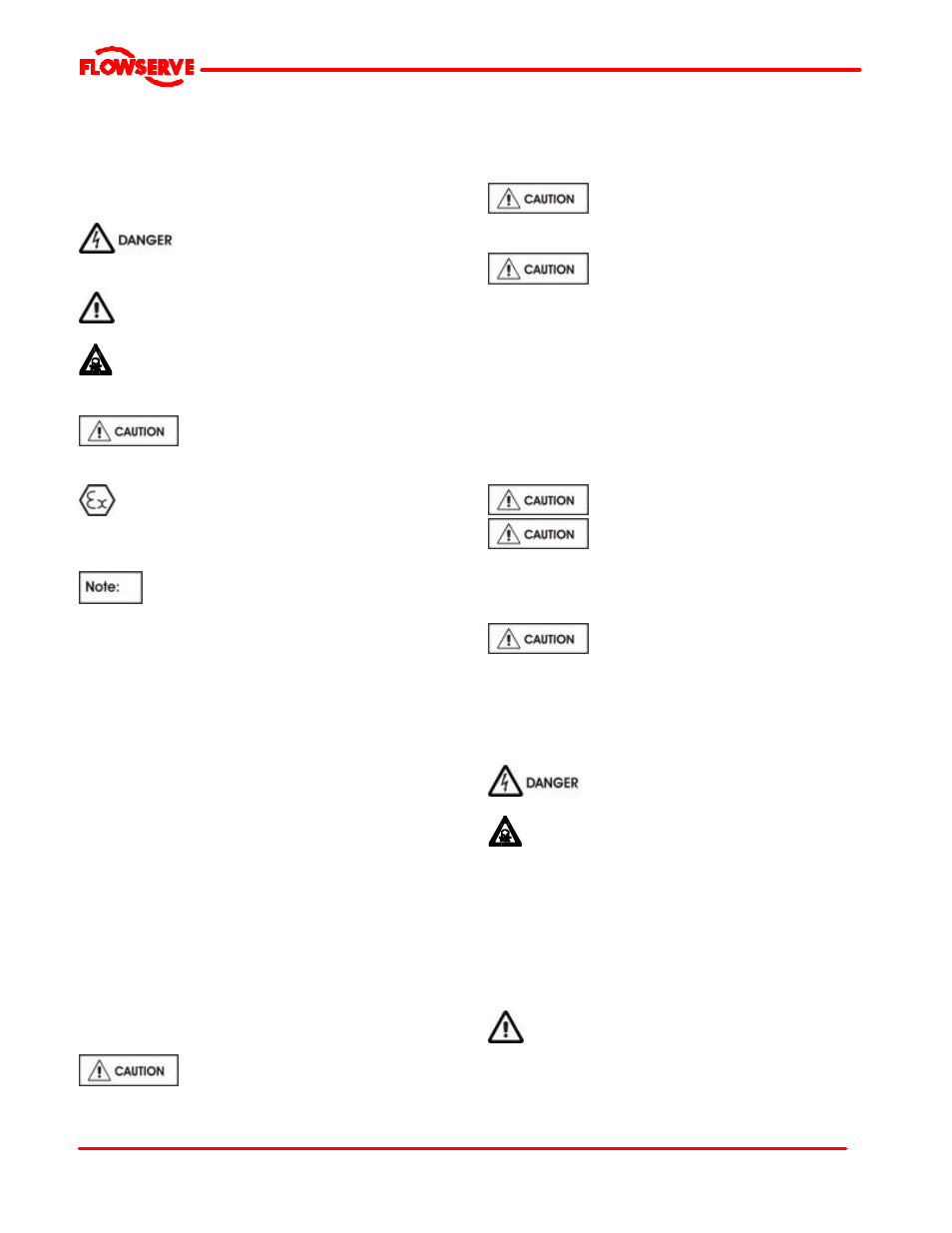 Flowserve FRBHJC User Manual | Page 5 / 42