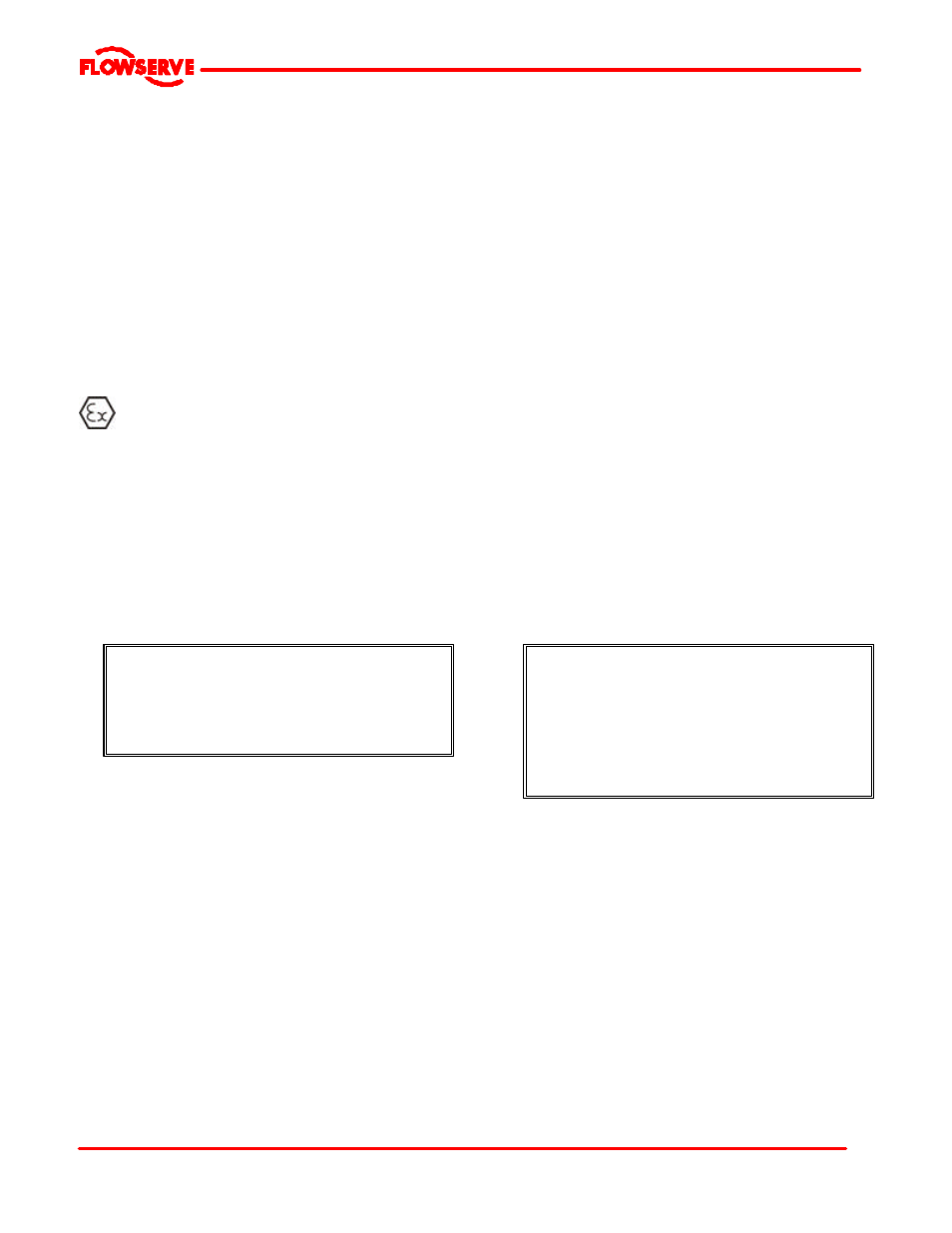 7 nameplate and warning labels, Warning | Flowserve FRBHJC User Manual | Page 8 / 42