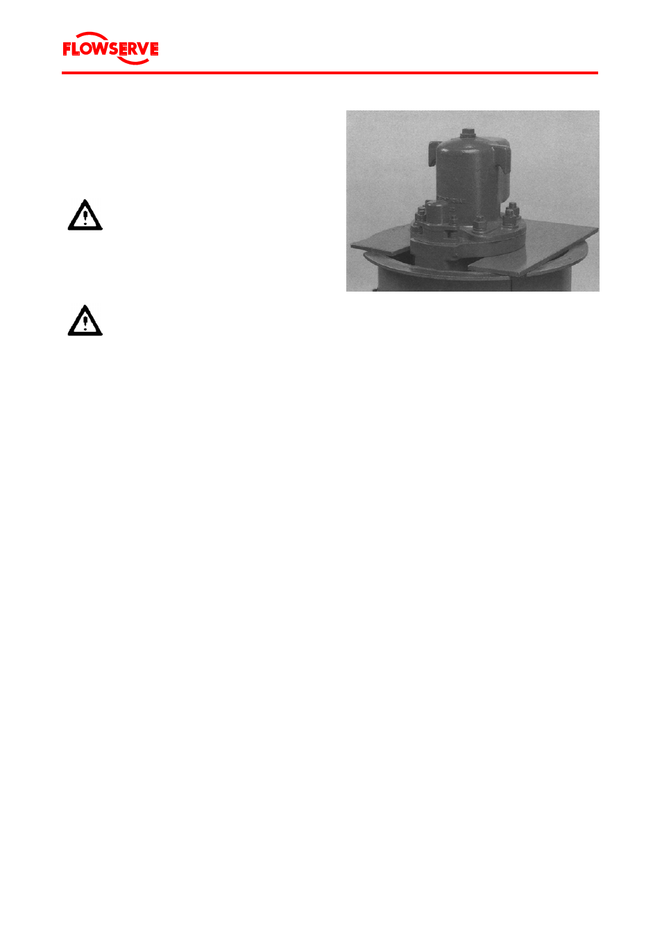 Install motor, Install motor, see cha | Flowserve Byron Jackson Type M User Manual | Page 26 / 68