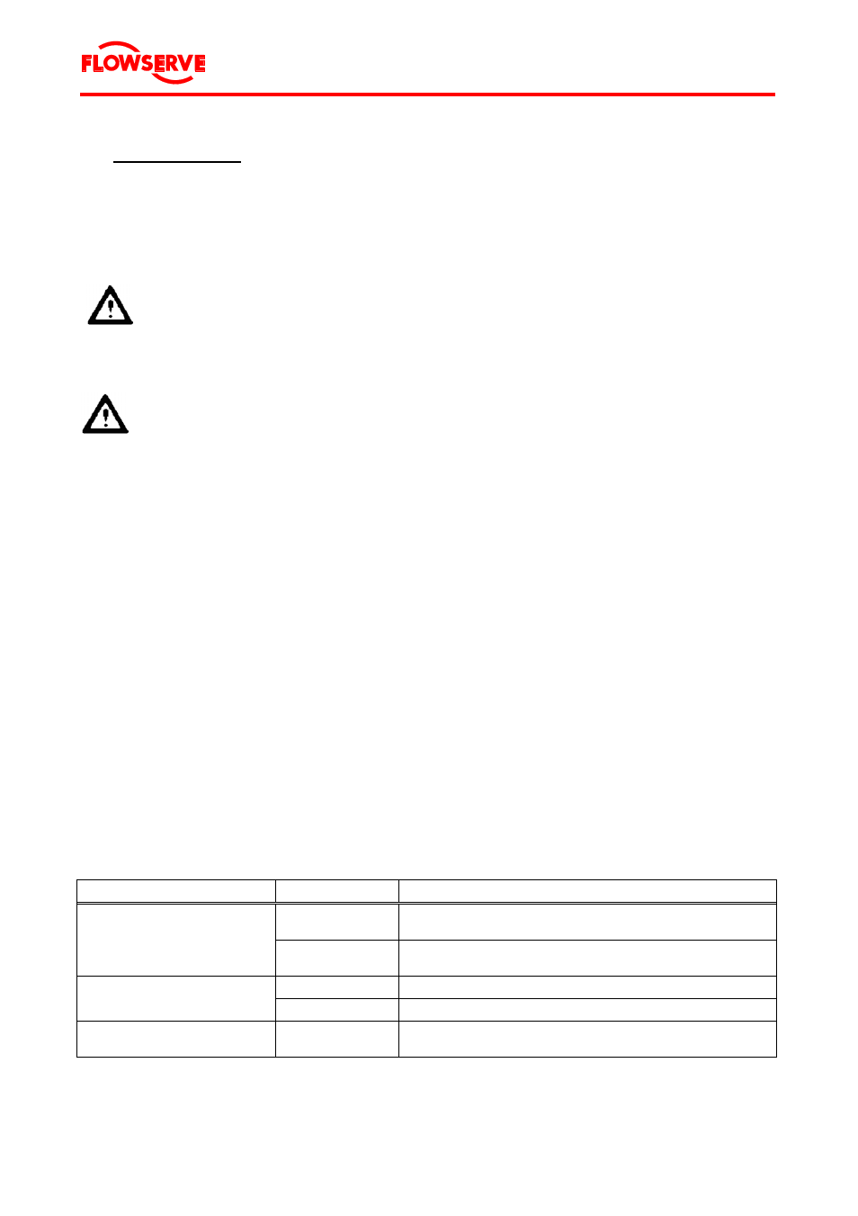 Maintenance, Safety instructions, Maintenance schedule | 6 "maintenance, 6 maintenance 6.1 safety instructions, 2 maintenance schedule | Flowserve Byron Jackson Type M User Manual | Page 50 / 68
