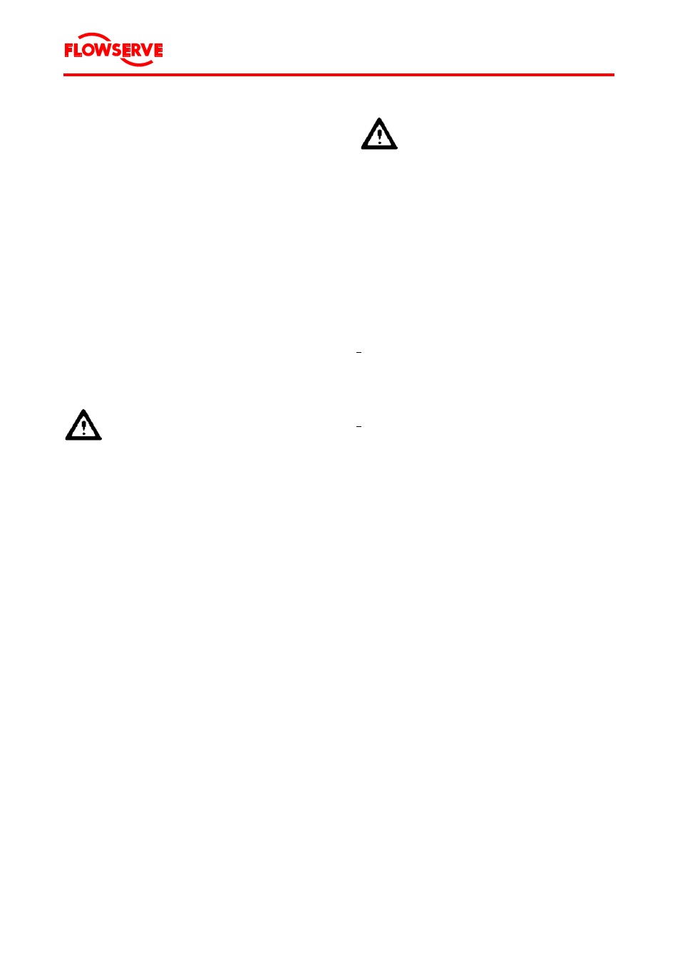 General safety instructions, Authorized and prohibited use | Flowserve Byron Jackson Type M User Manual | Page 7 / 68