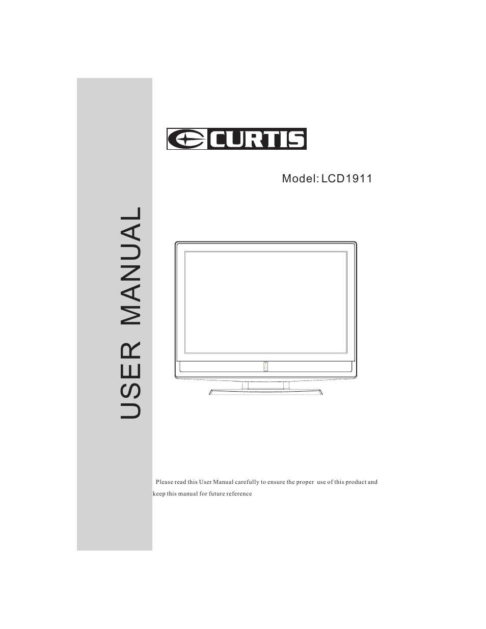 Curtis LCD1911 User Manual | 24 pages