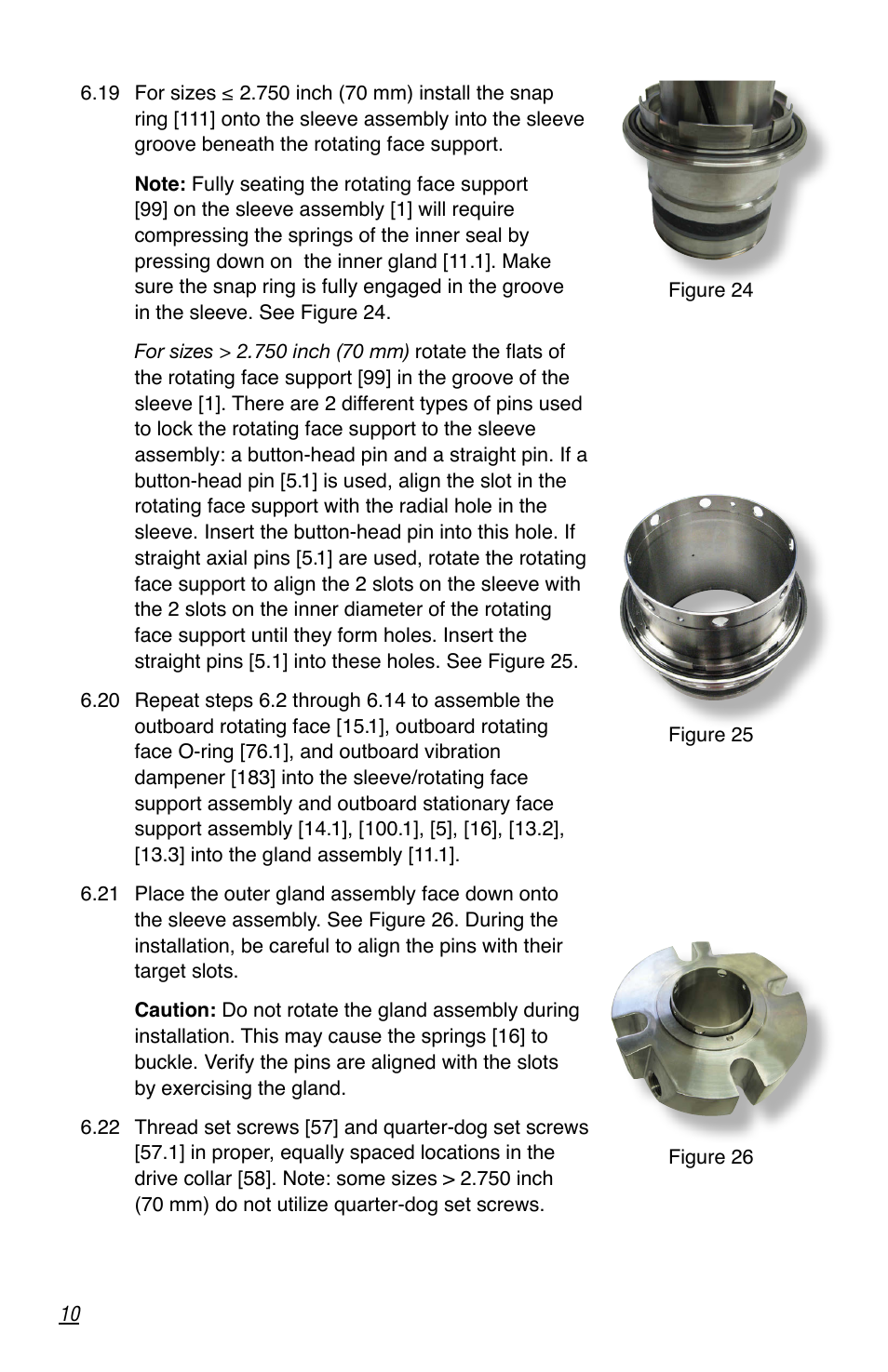 Flowserve ISC2 Dual Pusher Repair User Manual | Page 10 / 12