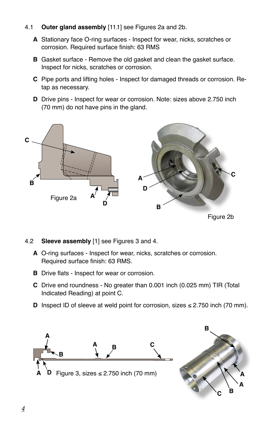 Flowserve ISC2 Dual Pusher Repair User Manual | Page 4 / 12