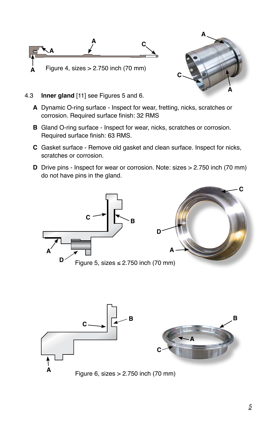 Flowserve ISC2 Dual Pusher Repair User Manual | Page 5 / 12