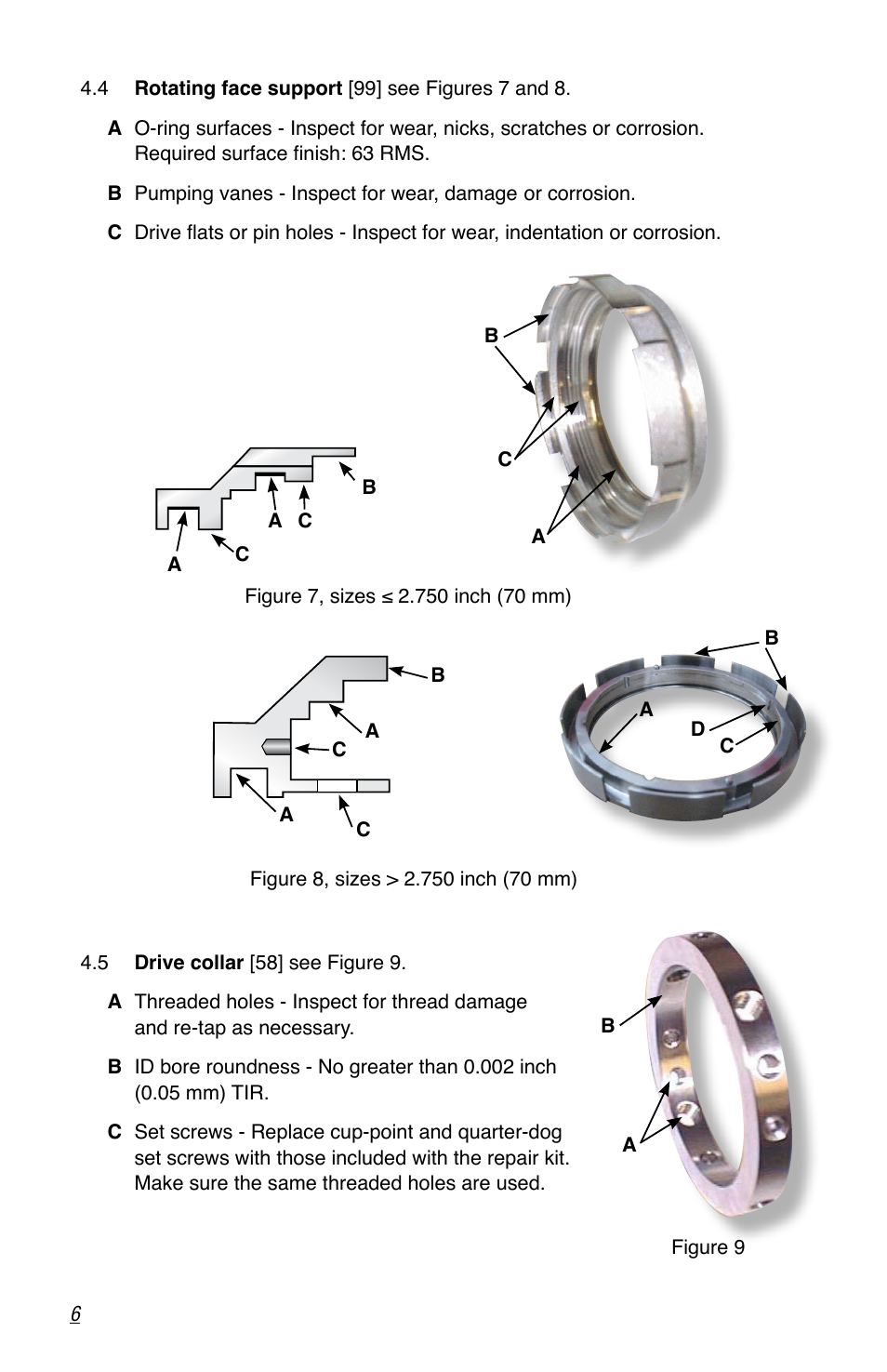 Flowserve ISC2 Dual Pusher Repair User Manual | Page 6 / 12