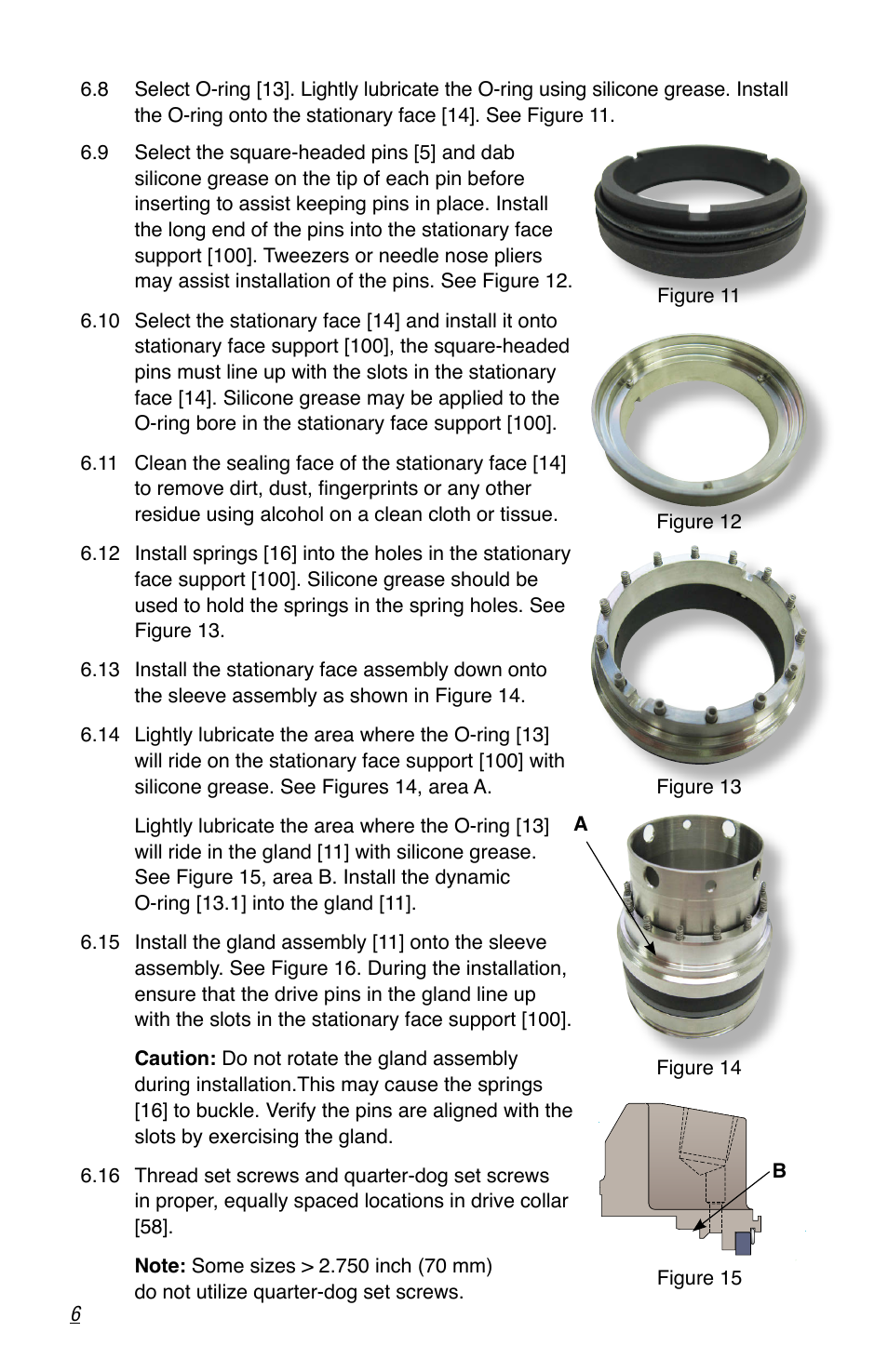 Flowserve ISC2 Single Pusher Repair User Manual | Page 6 / 8
