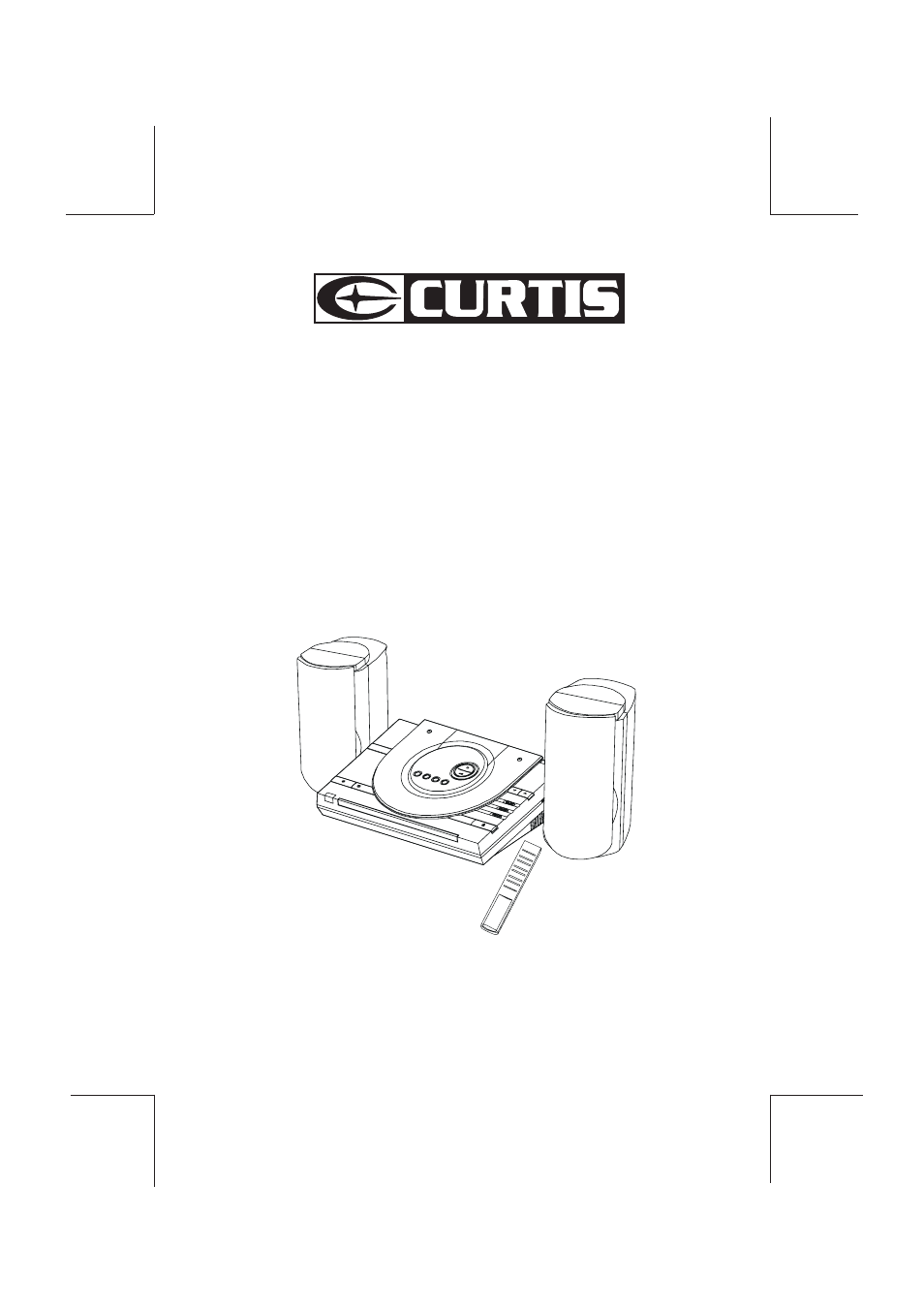 Curtis RCD-637 User Manual | 7 pages