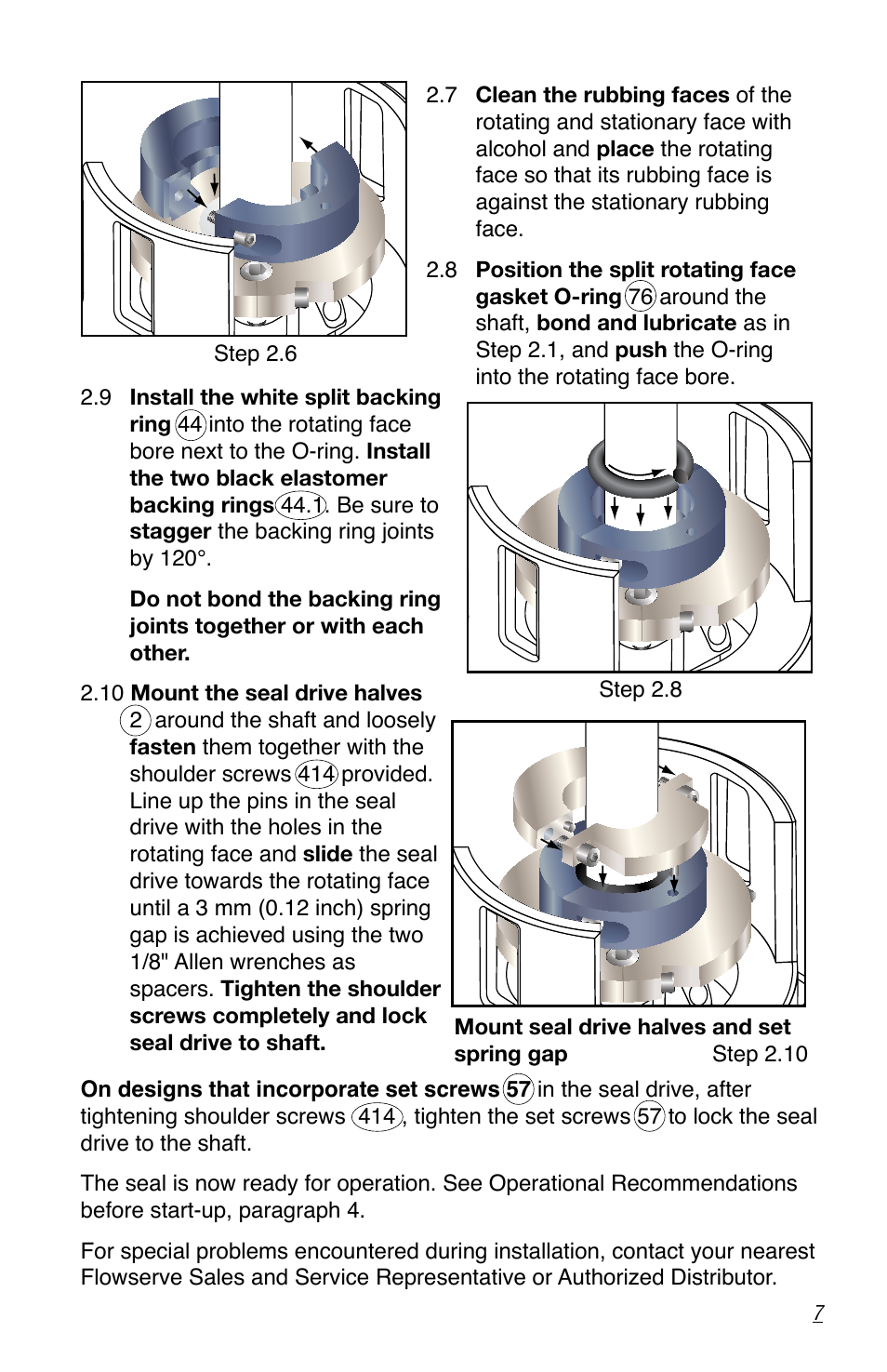 Flowserve MSS Series User Manual | Page 7 / 12