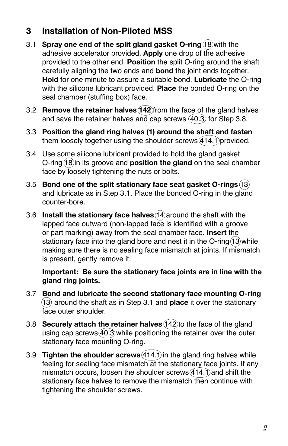 3 installation of non-piloted mss | Flowserve MSS Series User Manual | Page 9 / 12