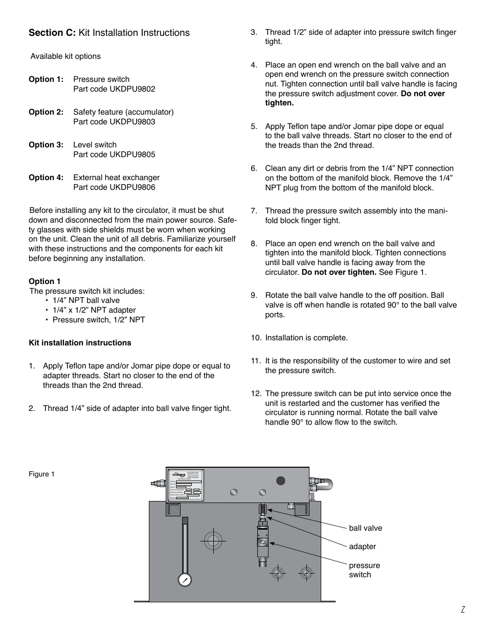 Flowserve Circulator User Manual | Page 7 / 12