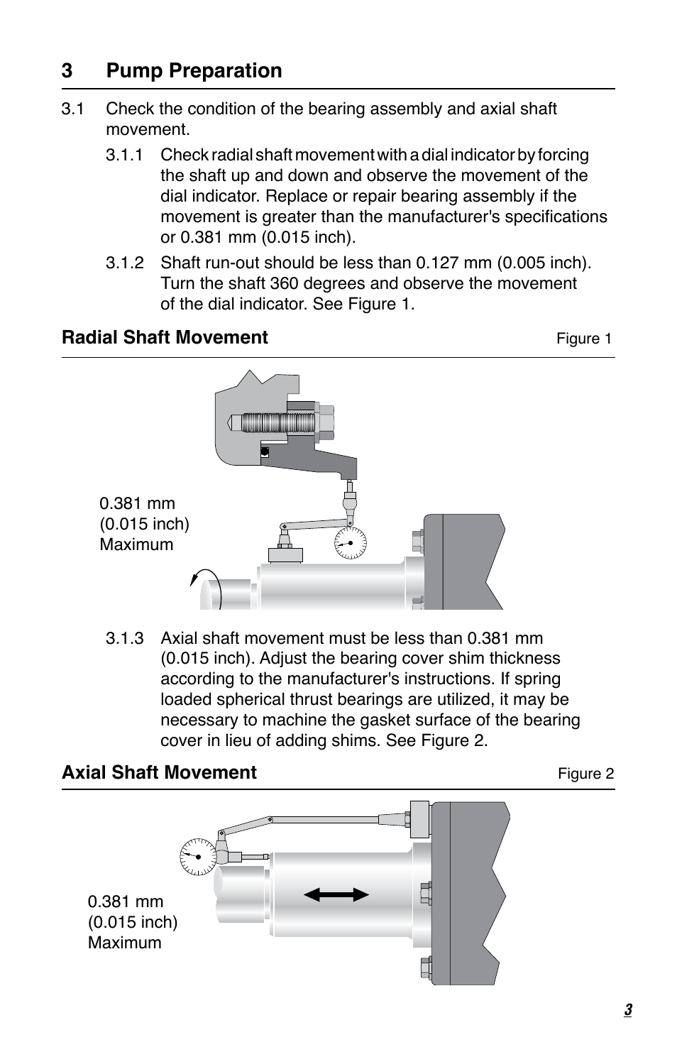 3 pump preparation | Flowserve RIS Seal User Manual | Page 3 / 12