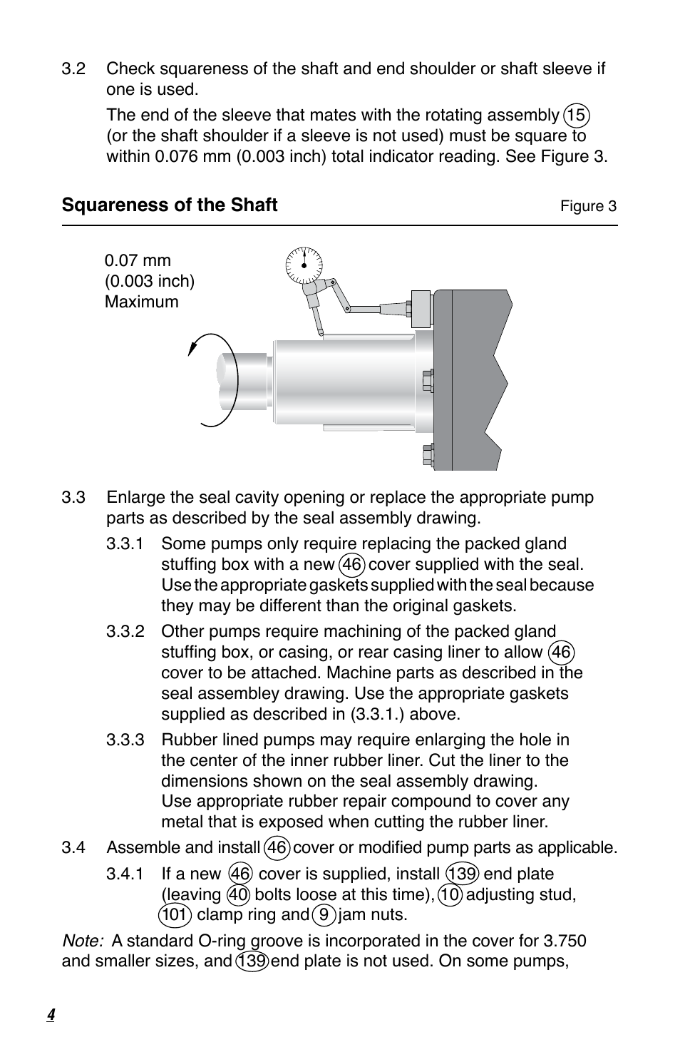 Flowserve RIS Seal User Manual | Page 4 / 12