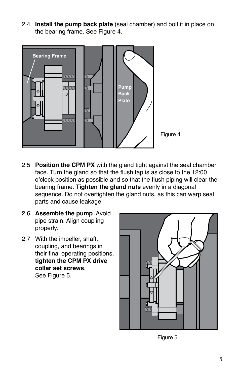 Flowserve CPM Series User Manual | Page 5 / 8